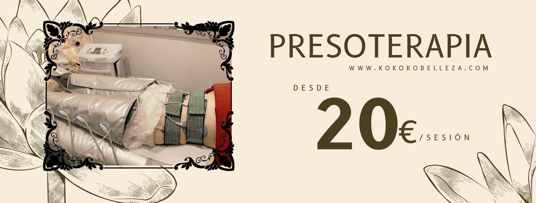 Tratamientos de presoterapia y maderoterapia en Valladolid