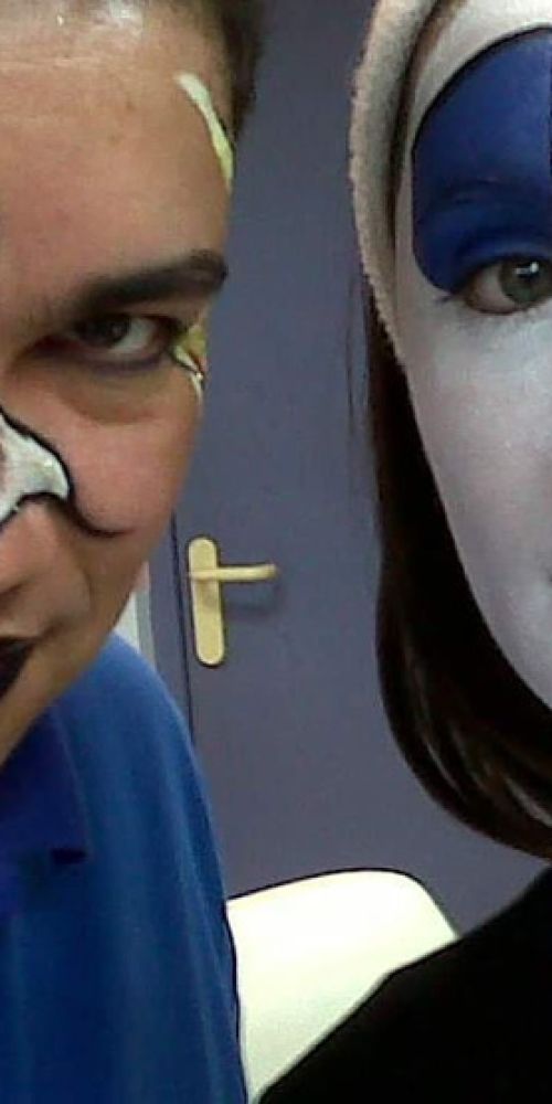 Maquillaje caracterización en Kokoro peluquería y estética en Valladolid