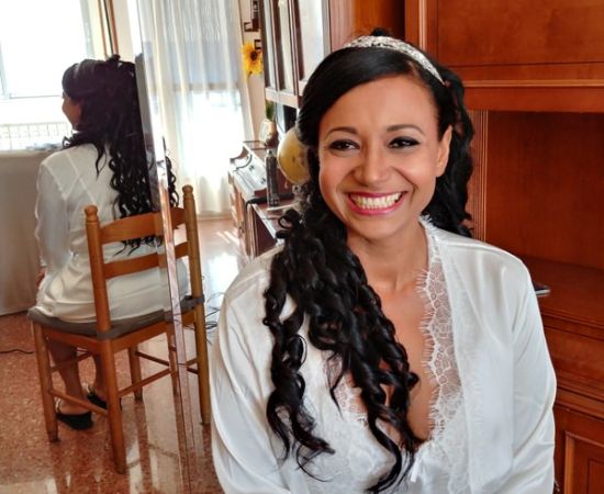 Maquillaje acabado para novias en Valladolid