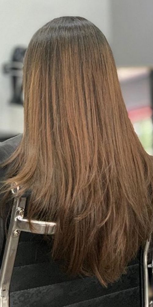 Alisado en Kokoro peluquería y estética en Valladolid