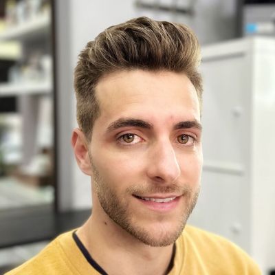 Corte De Pelo En La Peluqueria Para Hombre En Valladolid Kokoro Belleza Corto