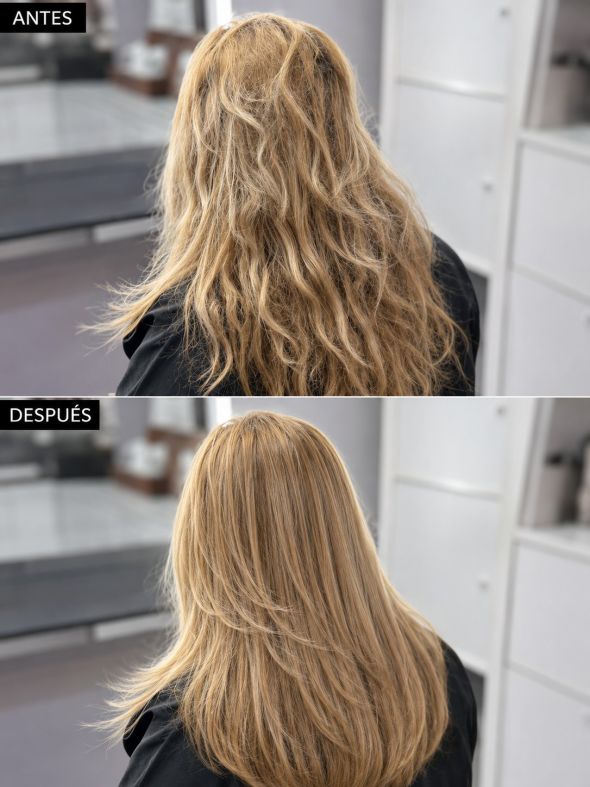 Hidratación capilar o Inner Professional Spa mujer en Kokoro peluquería en Valladolid